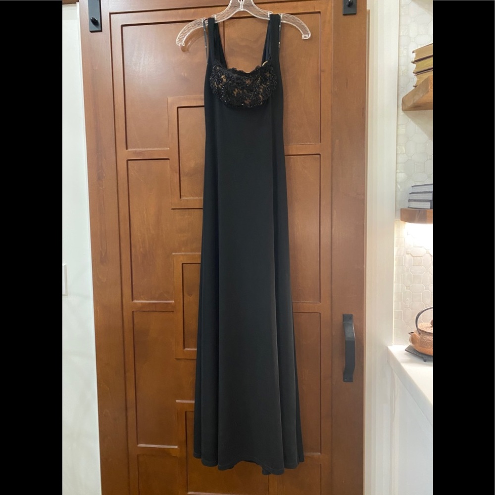 Black evening Gown, sexy back